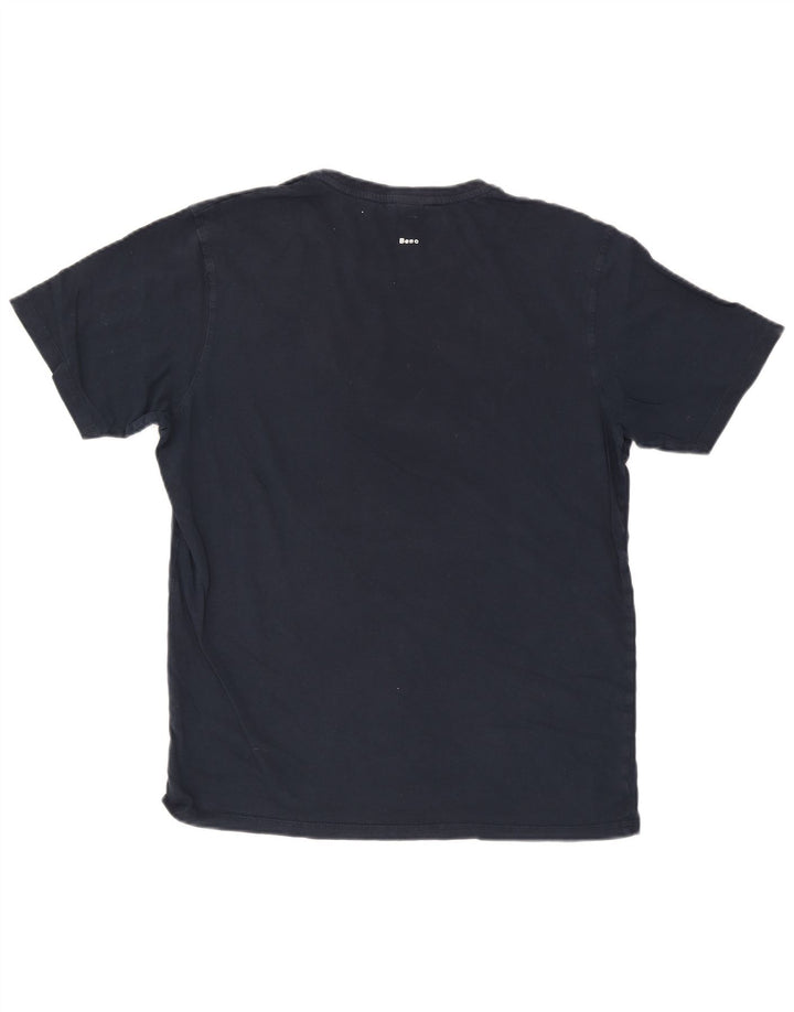 T-shirt grafica da uomo Bench Top XL Blu navy