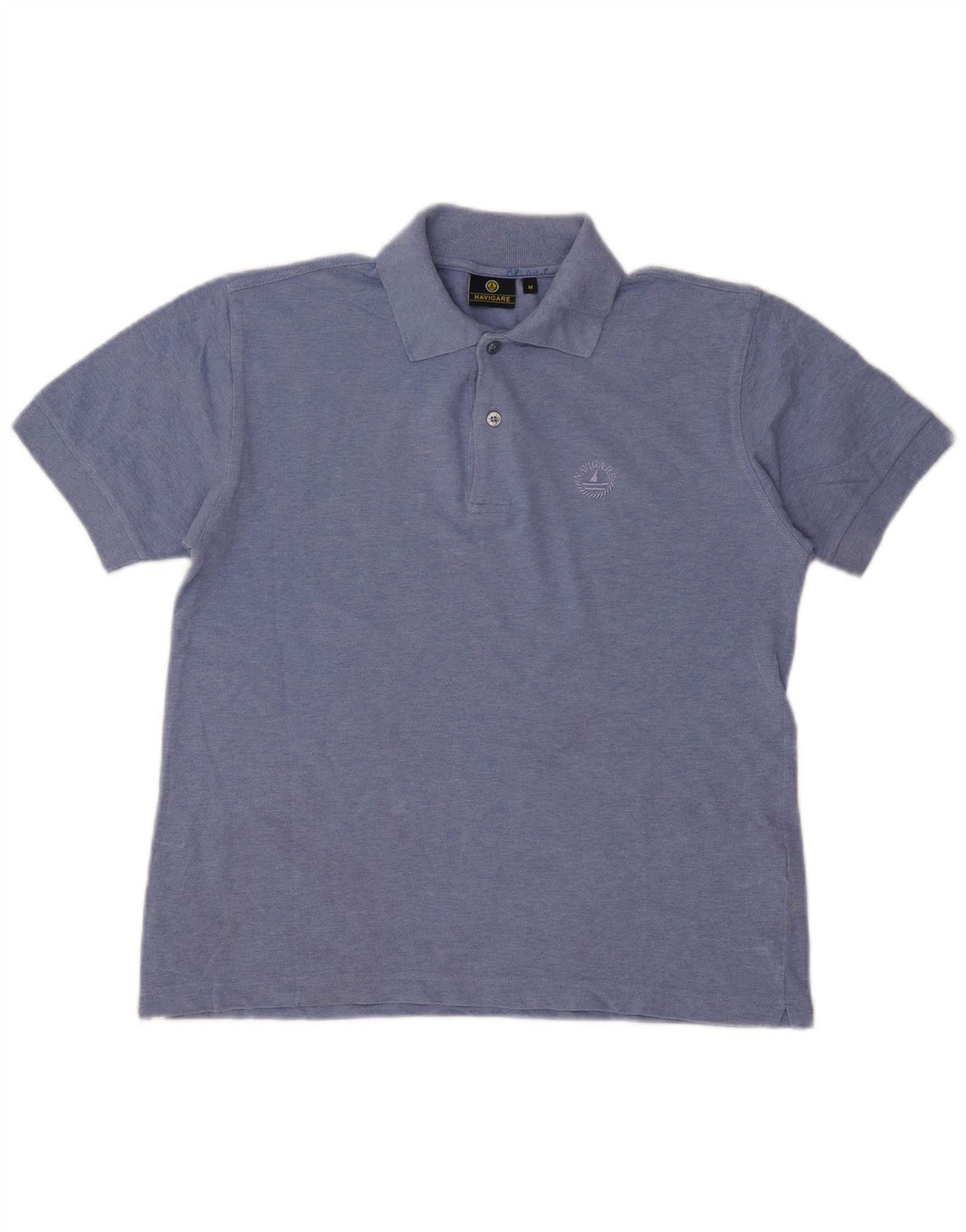 Polo Uomo Navigare Blu Medio in cotone
