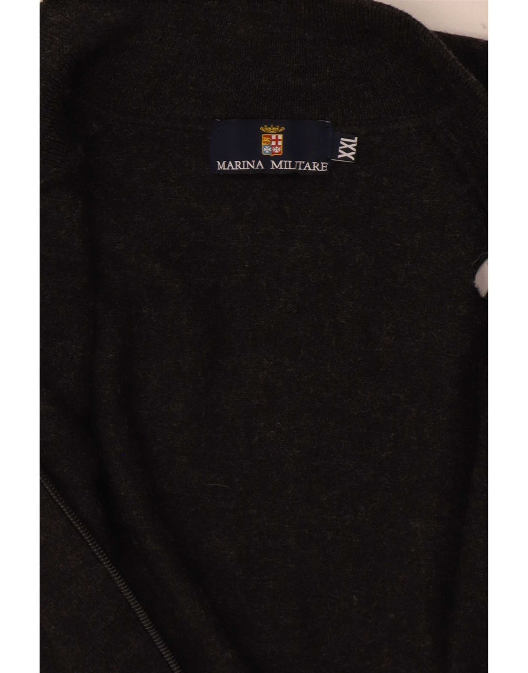Maglione cardigan da uomo Marina Militare 2XL Grigio