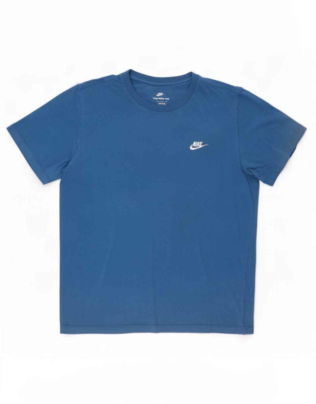 T-shirt da uomo Nike Top Large in cotone blu