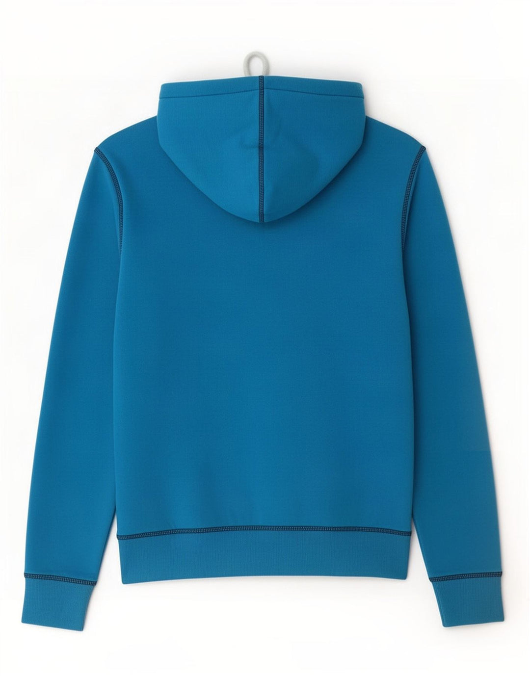 Felpa con cappuccio grafica da uomo Jack & Jones blu medio
