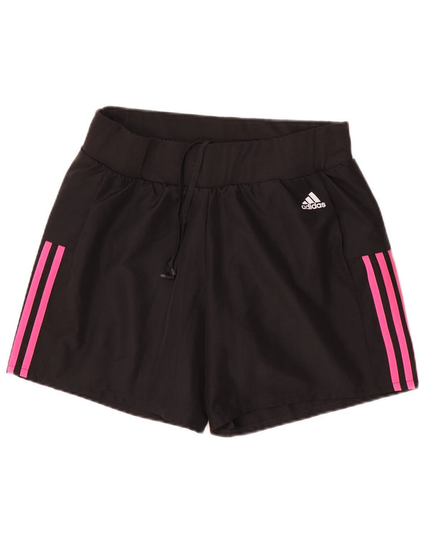 Pantaloncini sportivi Adidas da donna UK 10 piccoli poliestere nero