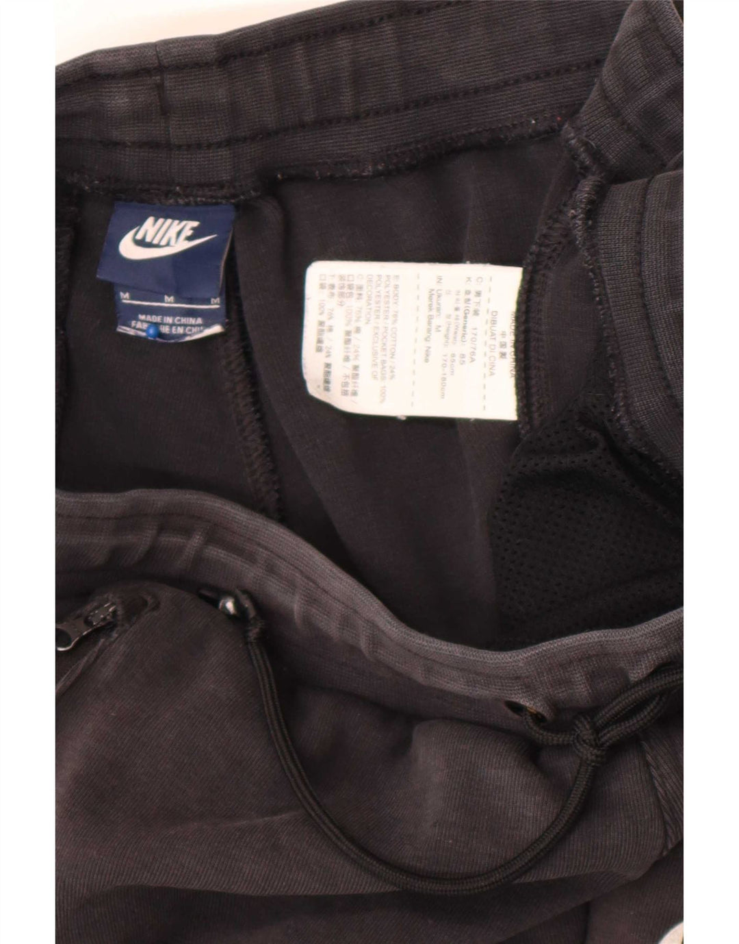 Pantaloni da tuta corti Nike da uomo, pantaloni da jogging, cotone grigio medio