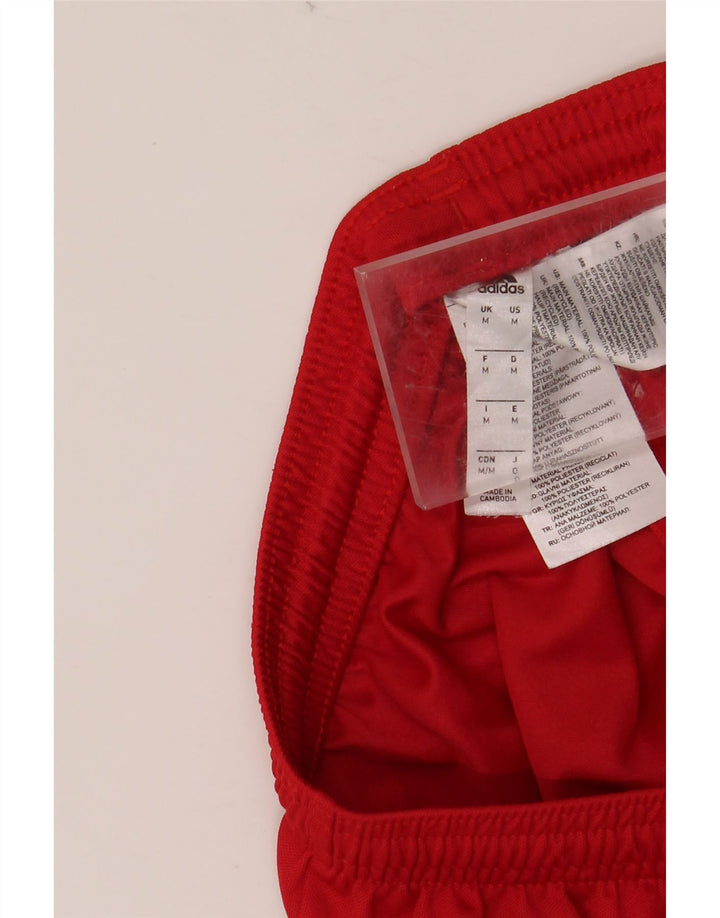 Pantaloncini sportivi ADIDAS Aeroready da uomo in poliestere rosso medio
