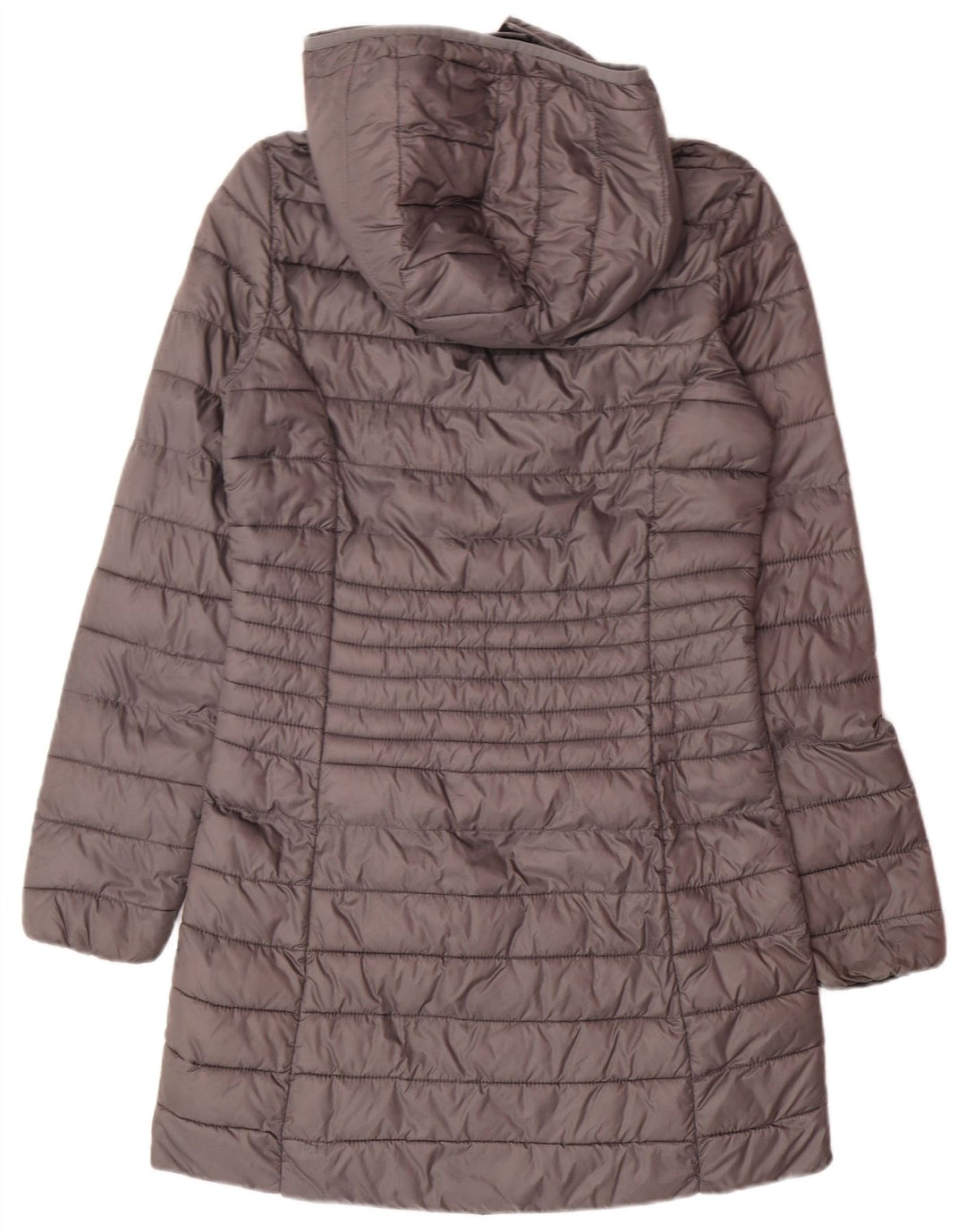 Cappotto imbottito con cappuccio da donna CHAMPION IT 42 Grigio medio Poliammide