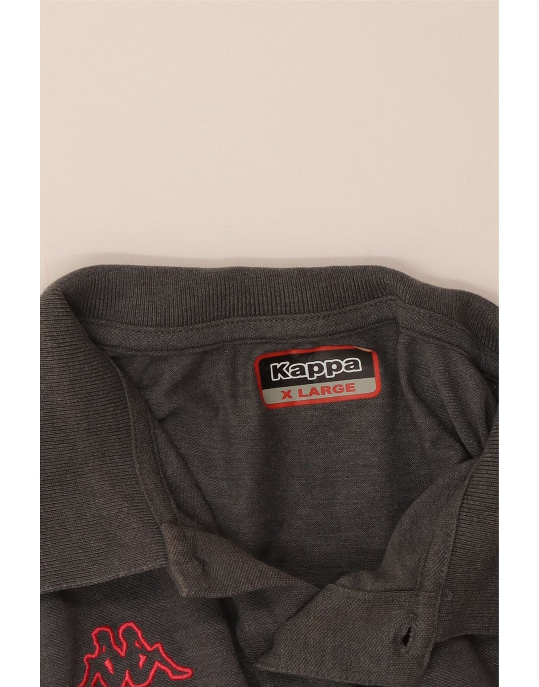 Polo KAPPA da uomo XL grigia
