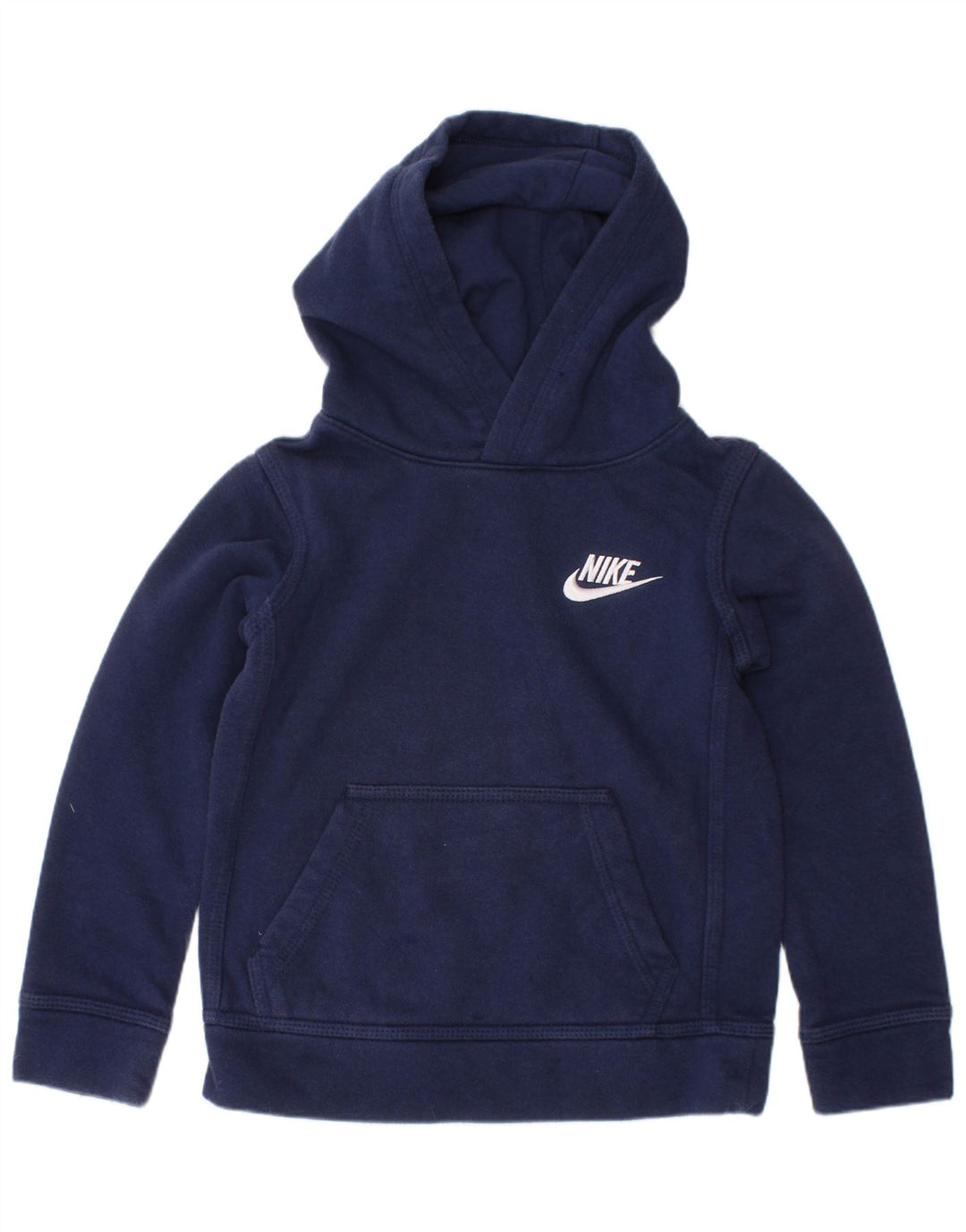 Maglione con cappuccio NIKE per ragazzi 3-4 anni XS in cotone blu navy