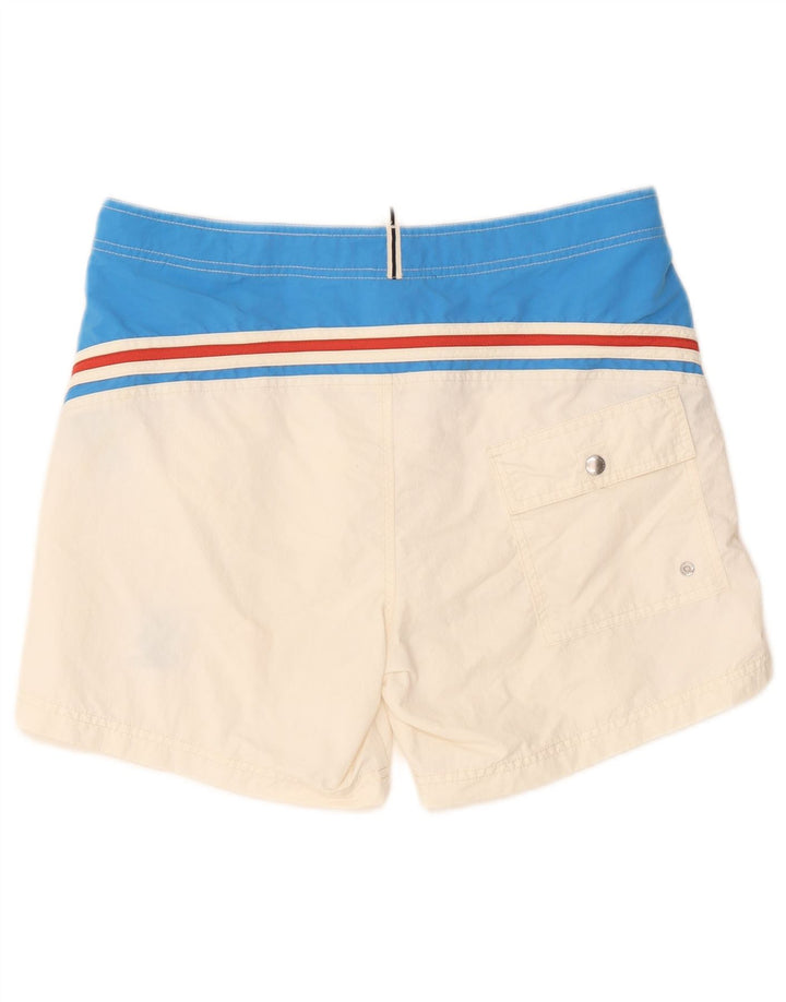 Marina Yachting Pantaloncini da bagno da uomo Large White Colourblock in poliammide