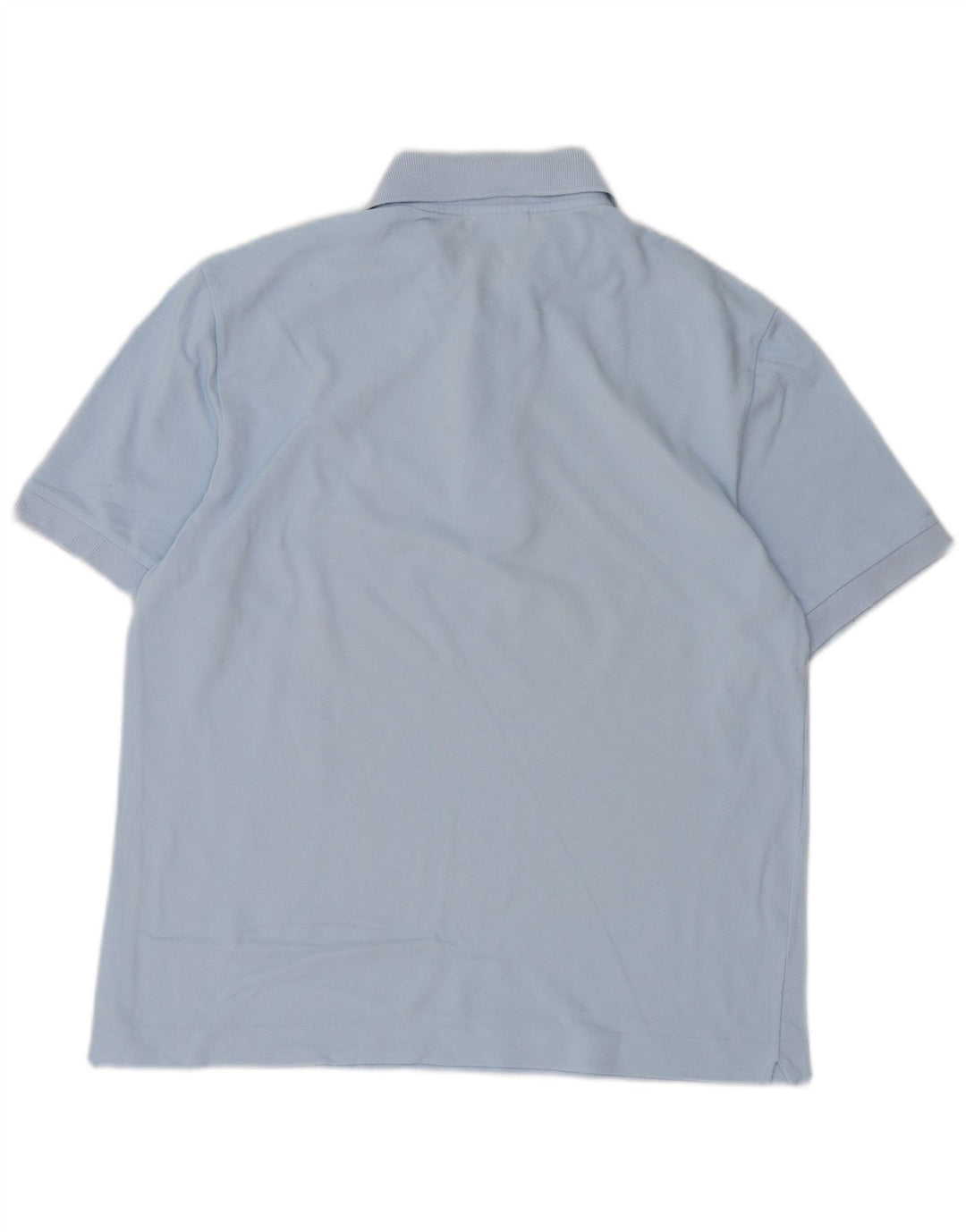 Polo da uomo Lacoste taglia 4 in cotone blu medio