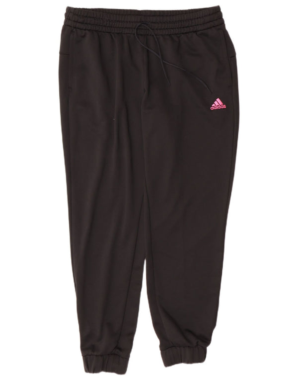 Pantaloni da tuta da donna Adidas Joggers UK 20/22 XL Poliestere nero
