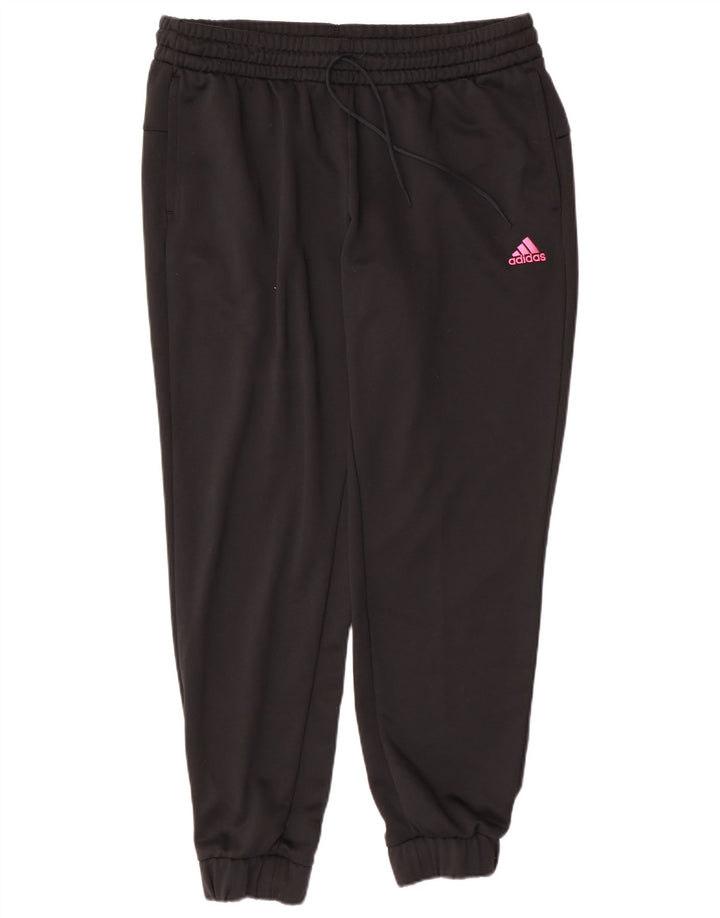 Pantaloni da tuta da donna Adidas Joggers UK 20/22 XL Poliestere nero