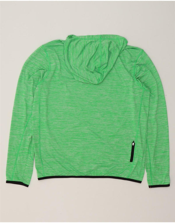 Maglione con cappuccio Dri-Power da uomo RUSSELL ATHLETIC UK 38/40 Verde medio