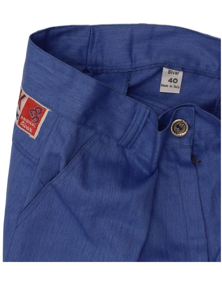 Pantaloncini casual da donna SIVAR IT 40 Small W26 Blu Cotone