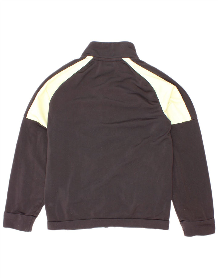 Giacca da tuta da ragazzo Puma 7-8 anni in poliestere color block nero