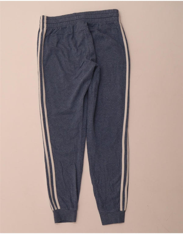 Pantaloni da tuta da donna ADIDAS Joggers UK 8/10 Small Blu Cotone
