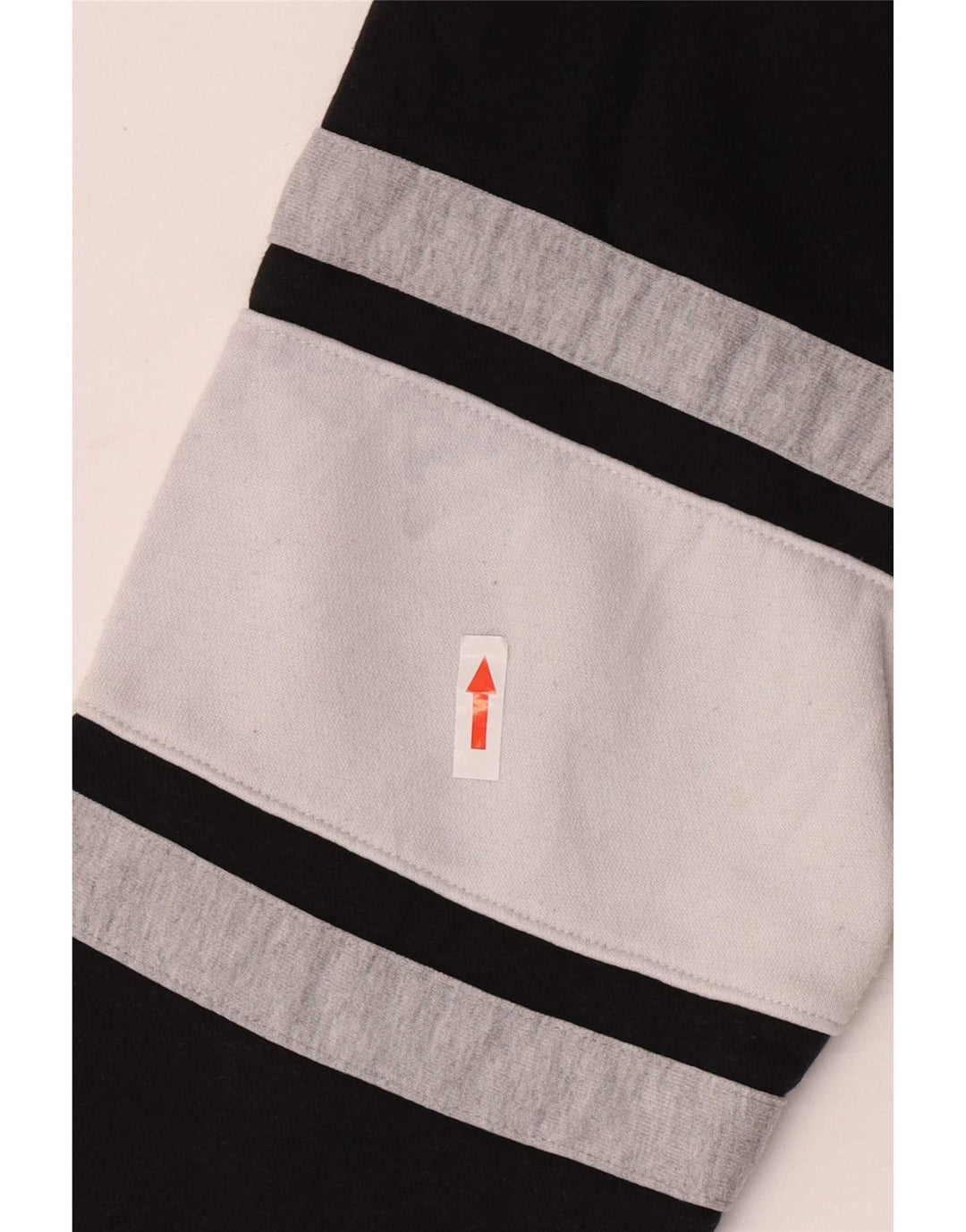 Felpa Nike da uomo con vestibilità ampia e grafica, piccola, color block nero