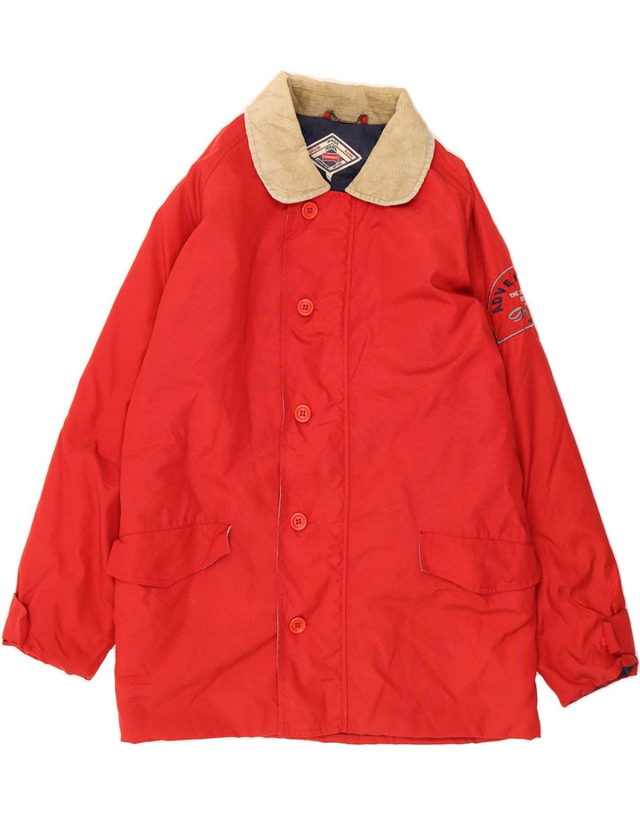CARRERA Mens Windbreaker Jacket UK 44 2XL Red Nylon Vintage Carrera and Second-Hand Carrera from Messina Hembry 