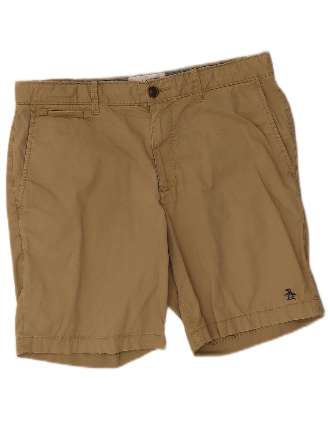 Pantaloncini chino da uomo Penguin EU 48 medio W32 cotone beige