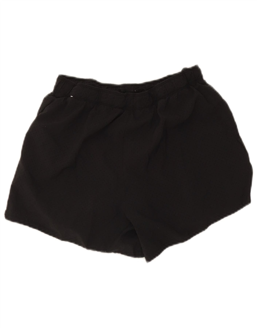 Pantaloncini sportivi Nike da donna Dri Fit UK 8 piccoli poliestere nero