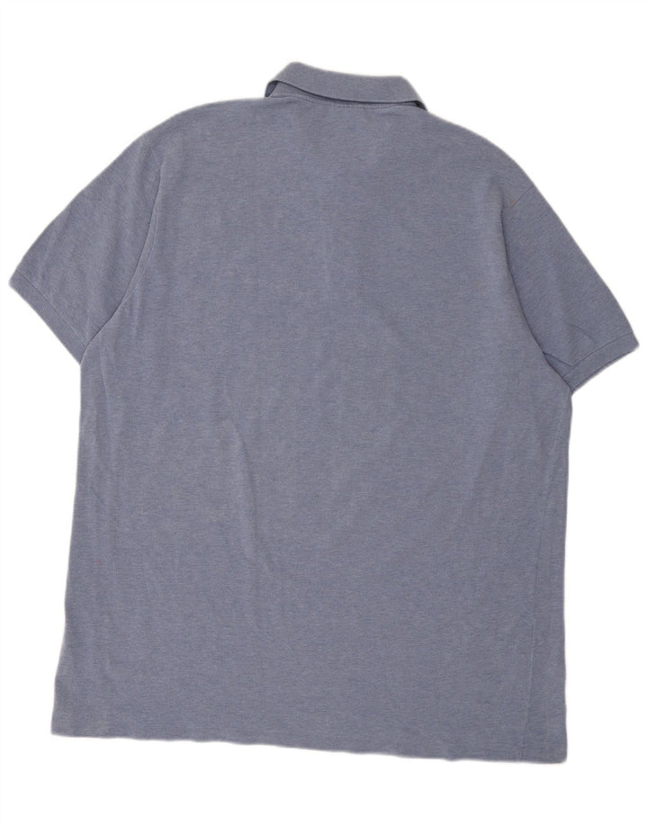 Polo da uomo Lacoste taglia 7 2XL cotone blu