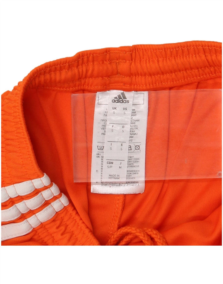 Pantaloncini sportivi Adidas Aeroready da uomo piccoli in poliestere arancione