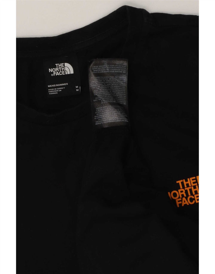 T-shirt grafica da uomo The North Face Top in cotone nero medio
