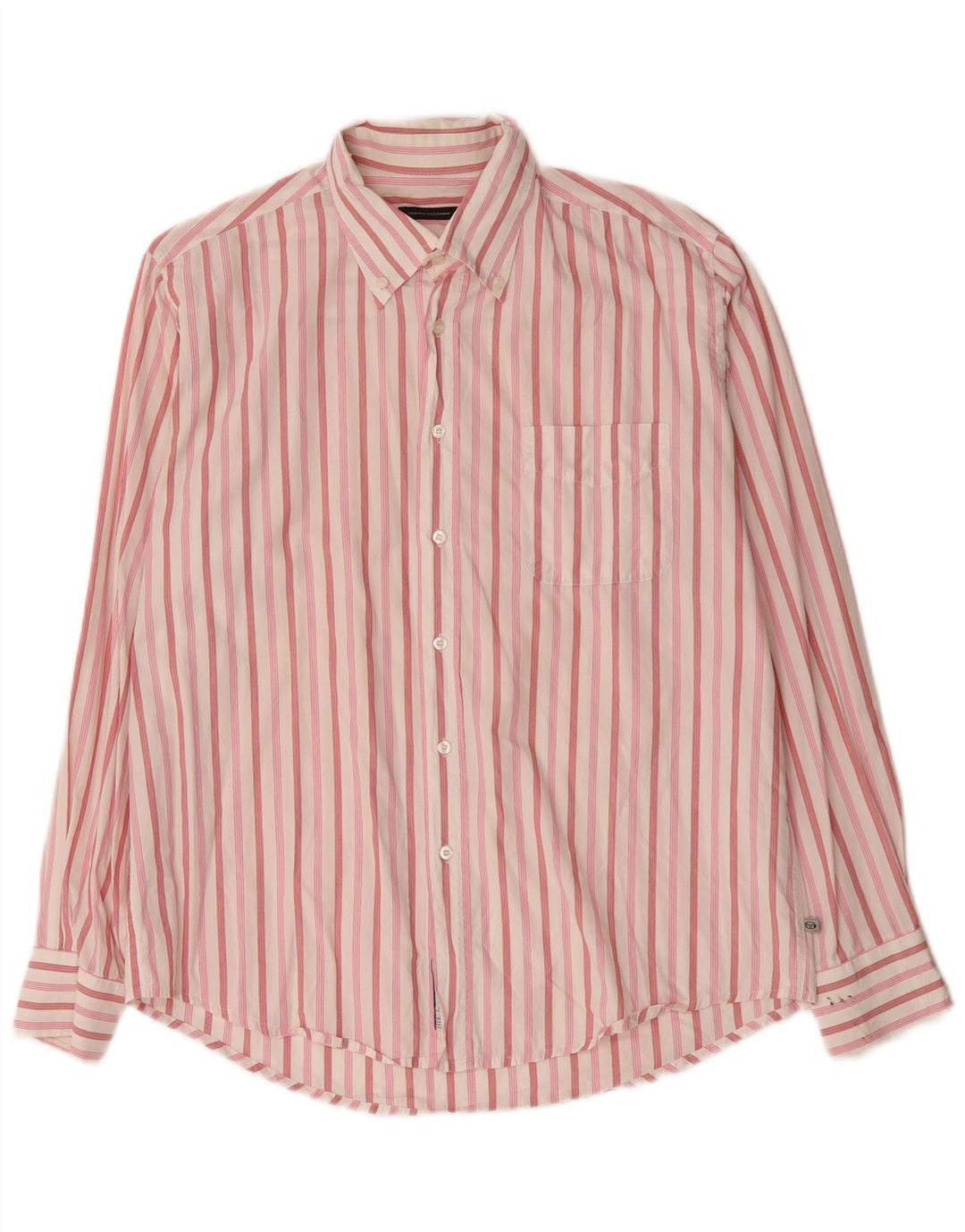 Camicia Uomo Sergio Tacchini Cotone Righe Grandi Rosa