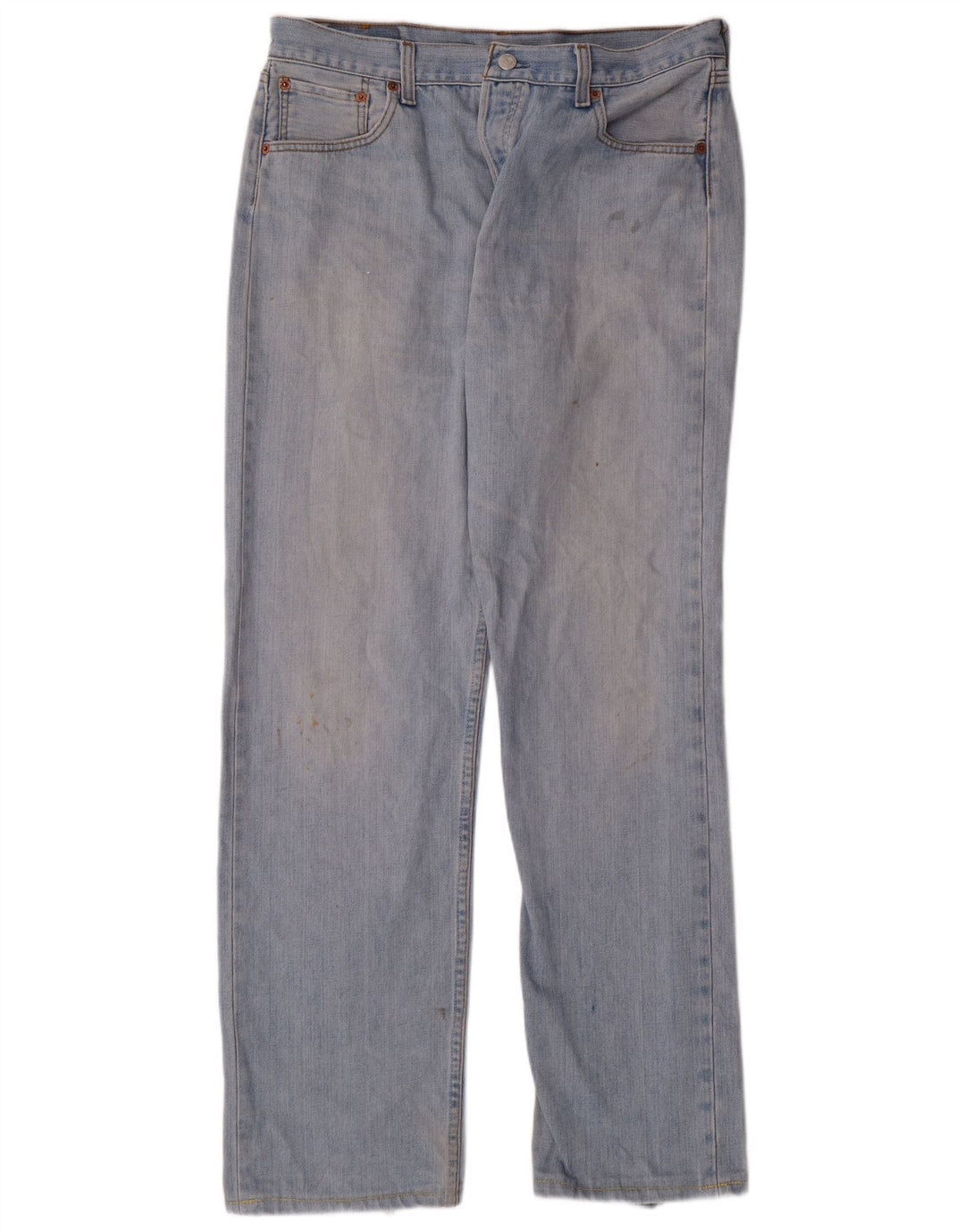 LEVI'S Jeans dritti da uomo 501 W36 L31 cotone blu