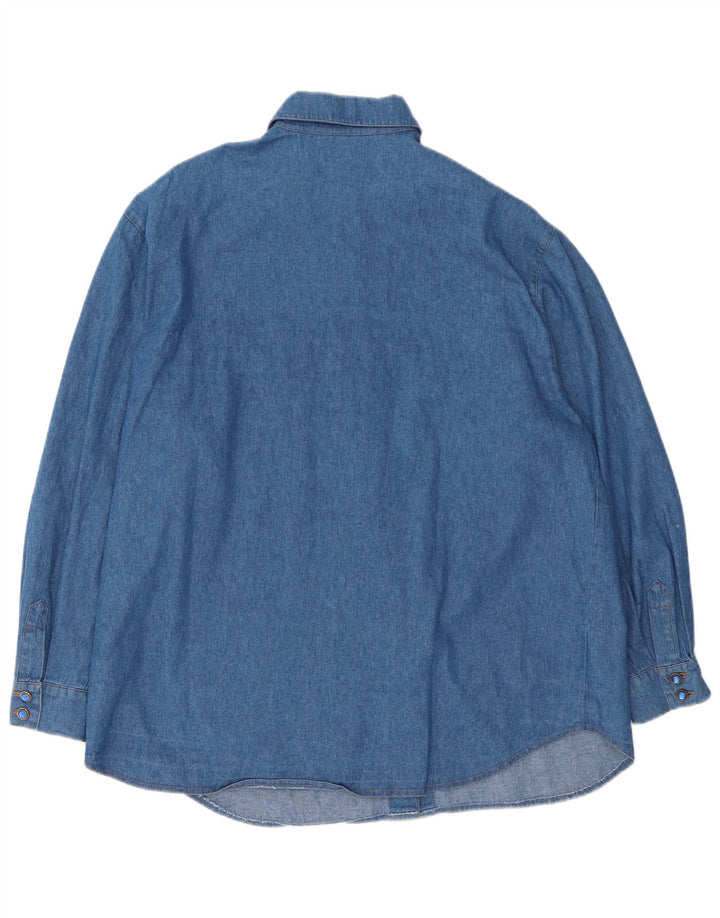 Camicia di jeans oversize da donna Hammer EU 46 XL Cotone blu