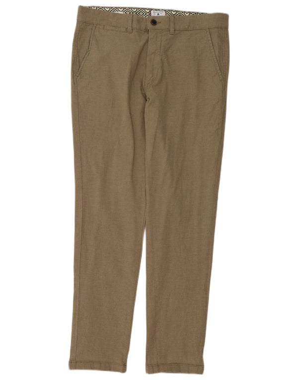 Pantaloni chino slim da uomo Jack & Jones W32 L32 cotone kaki