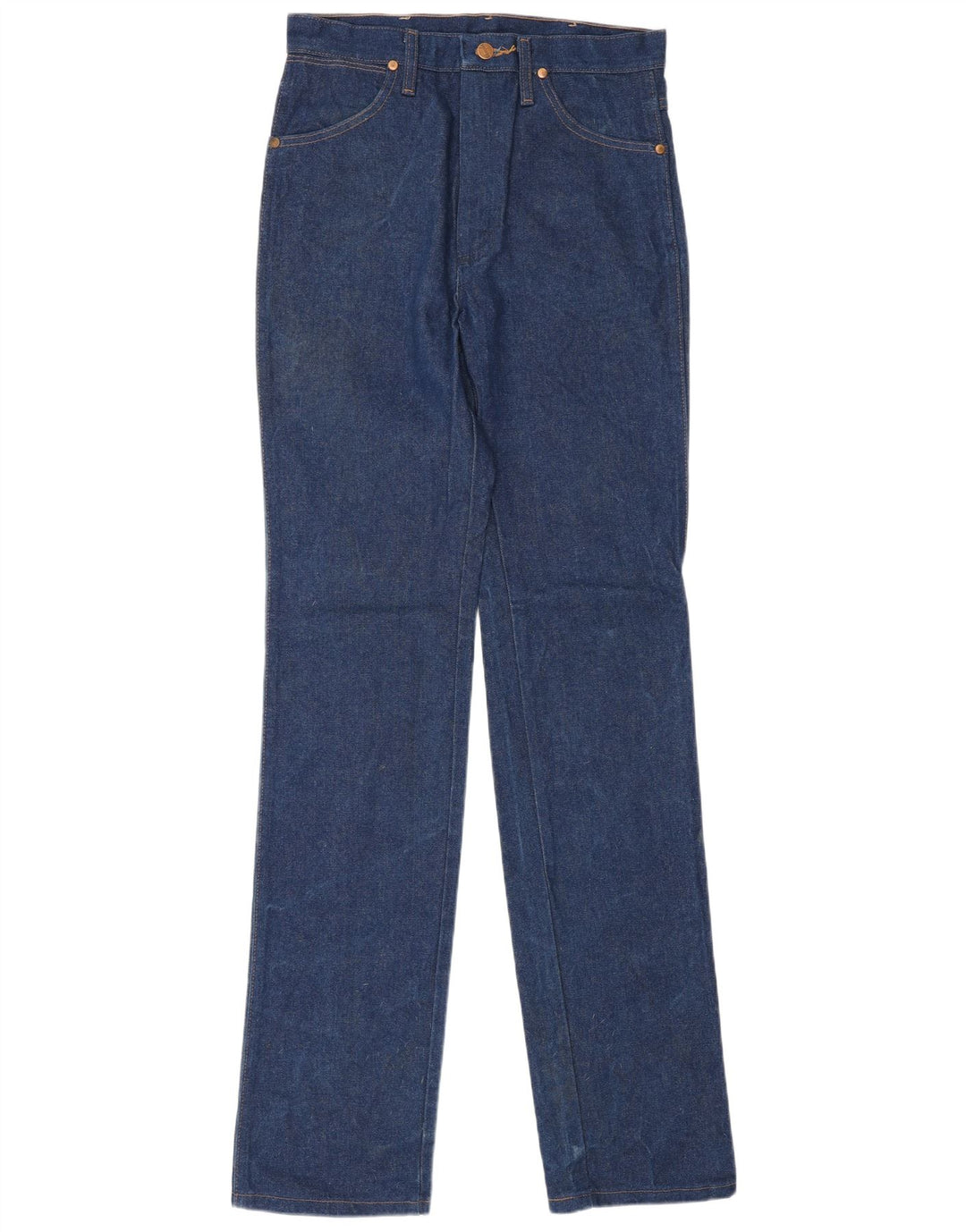 Jeans dritti da donna Wrangler W30 L36 cotone blu