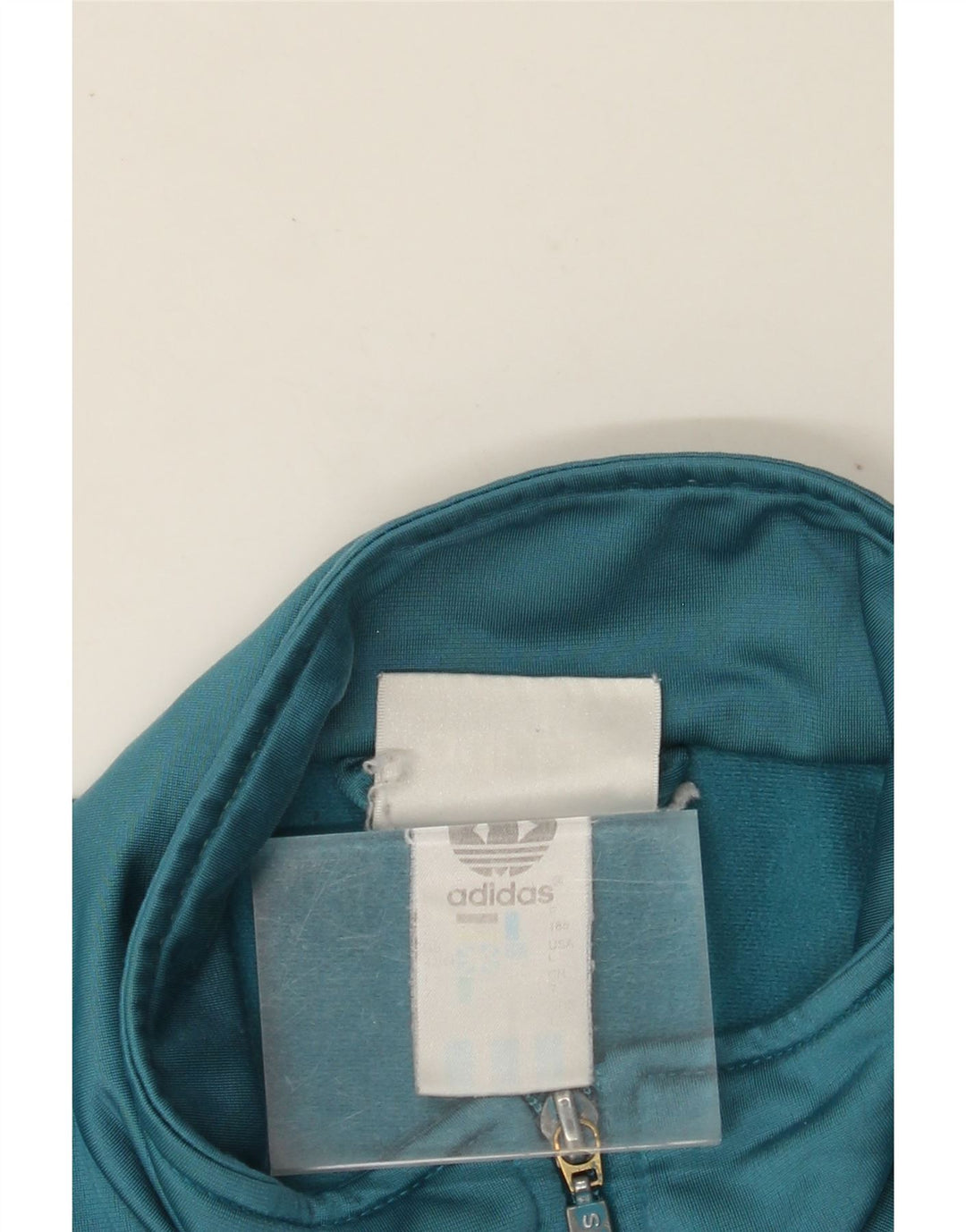 Giacca da tuta da uomo ADIDAS UK 42/44 Large Blu Poliestere