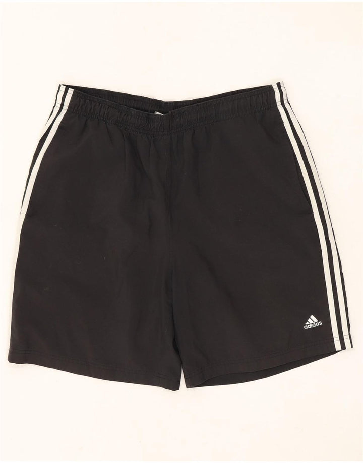 Pantaloncini sportivi ADIDAS da uomo grandi neri