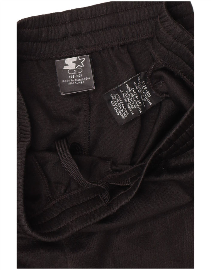 STARTER Mens Sport Shorts Small  Black Polyester