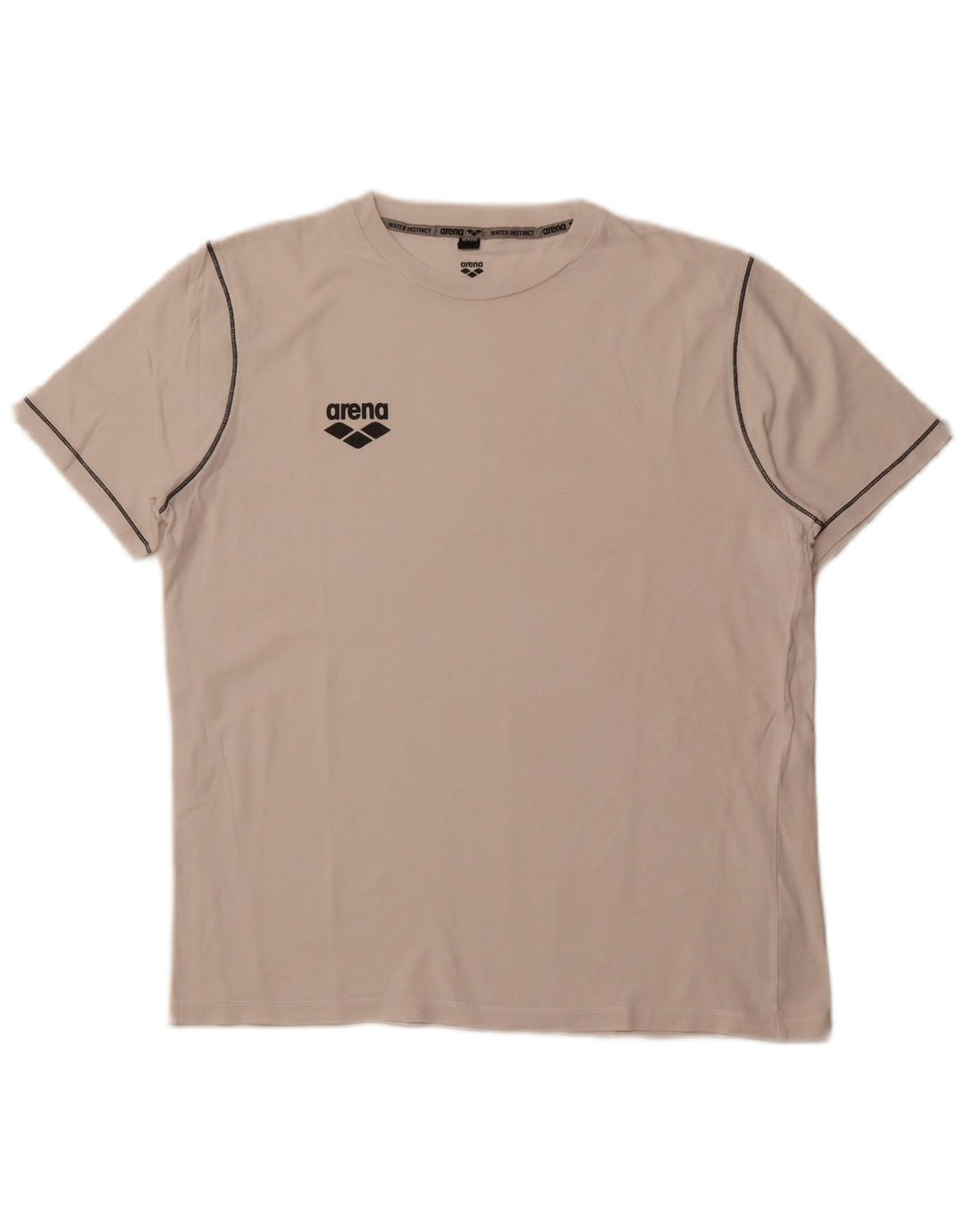 T-shirt da donna Arena Top UK 12 cotone bianco medio