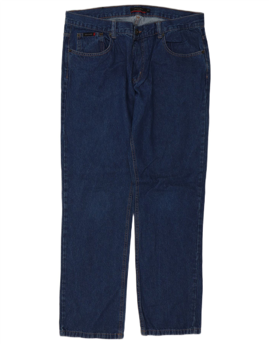 Jeans dritti da uomo Pierre Cardin W36 L32 cotone blu
