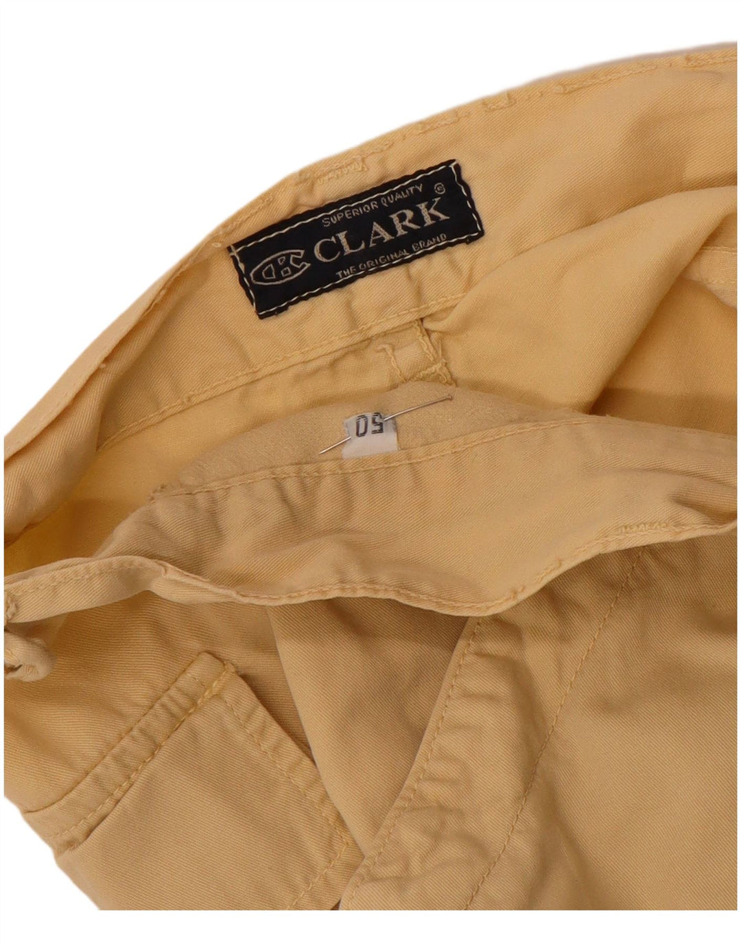 Pantaloncini cargo da uomo CLARK IT 50 Large W34 Beige