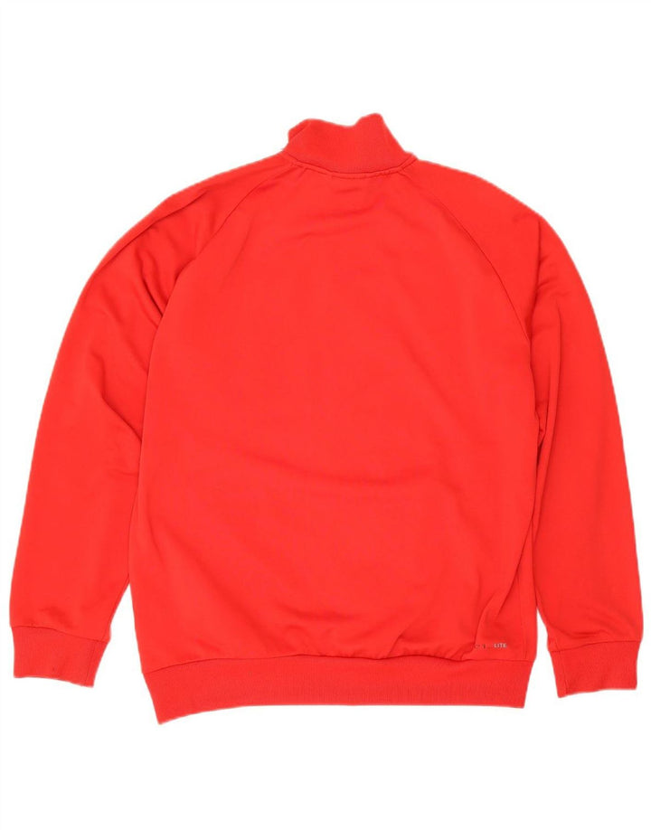 Giacca da tuta Adidas Clima 365 da ragazzo 13-14 anni in poliestere rosso