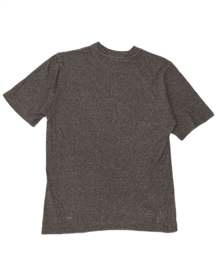 T-shirt da uomo Asics Top Small in cotone chiazzato grigio