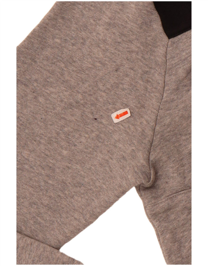 Felpa grafica classica da uomo Reebok, maglione color grigio medio