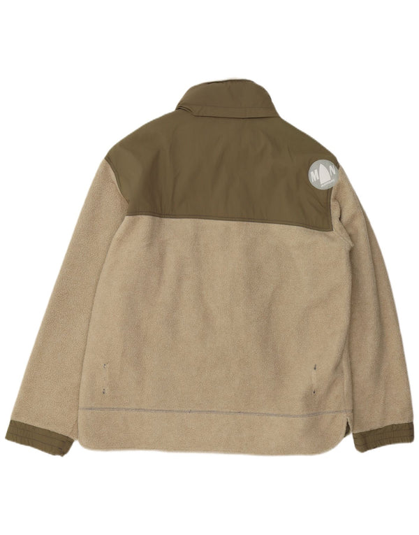 Giacca in pile da uomo Murphy & Nye UK 44 2XL Acrilico color block verde