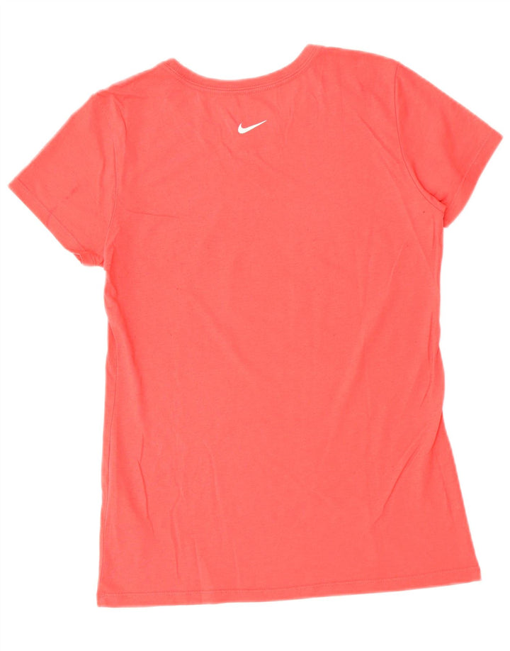 T-shirt grafica NIKE da donna slim fit UK 12 media rossa