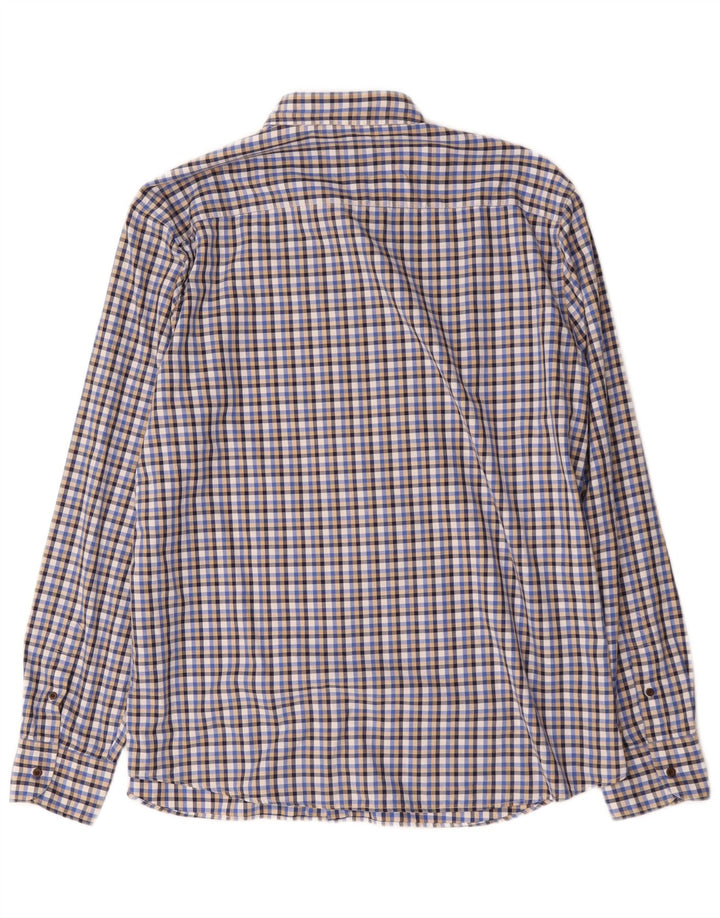 Camicia da uomo Massimo Dutti 2XL a quadri blu