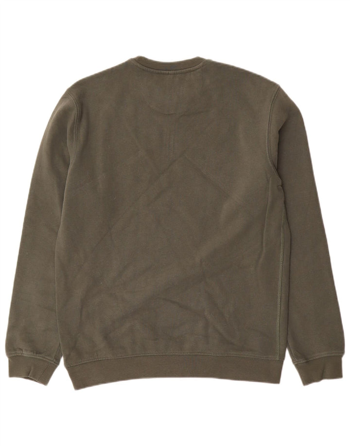 Carrera Felpa grafica da uomo Maglione piccolo cotone kaki