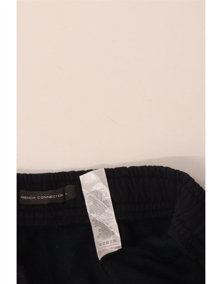 Pantaloncini sportivi da uomo French Connection grandi in cotone blu navy