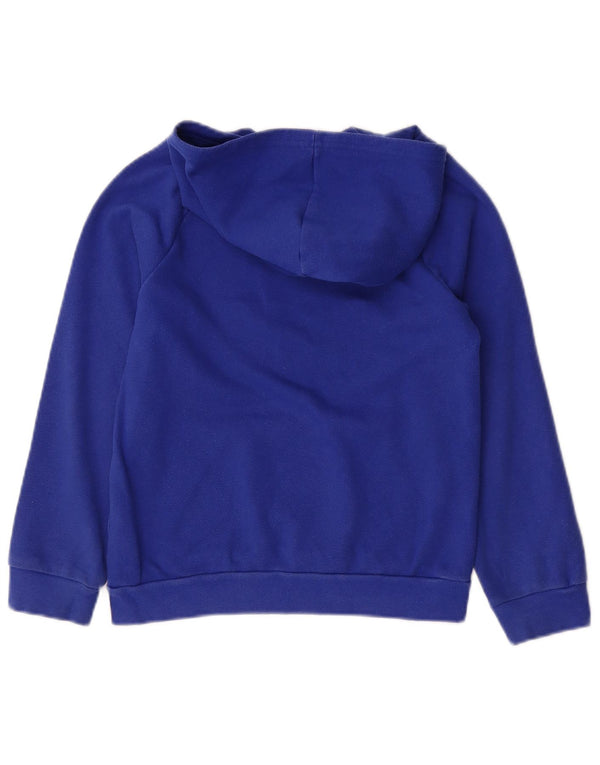 Maglione con cappuccio grafico per ragazzi UNDER ARMOUR 7-8 anni piccolo in cotone blu