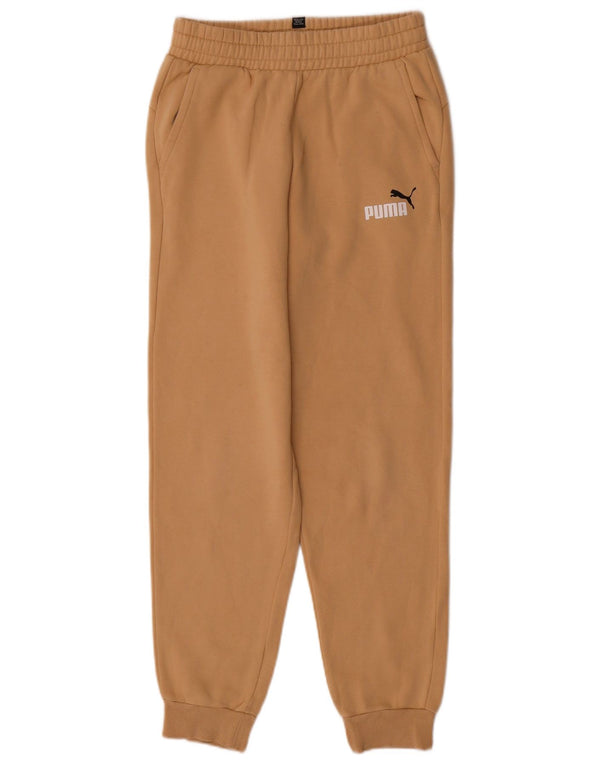 Pantaloni della tuta da ragazzo Puma Joggers 13-14 anni in cotone beige