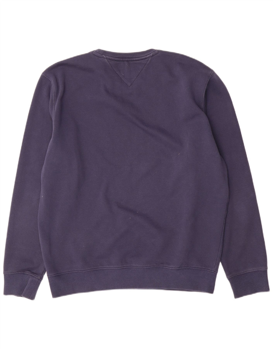 Tommy Hilfiger Uomo Felpa Maglione Grande Blu Navy Cotone