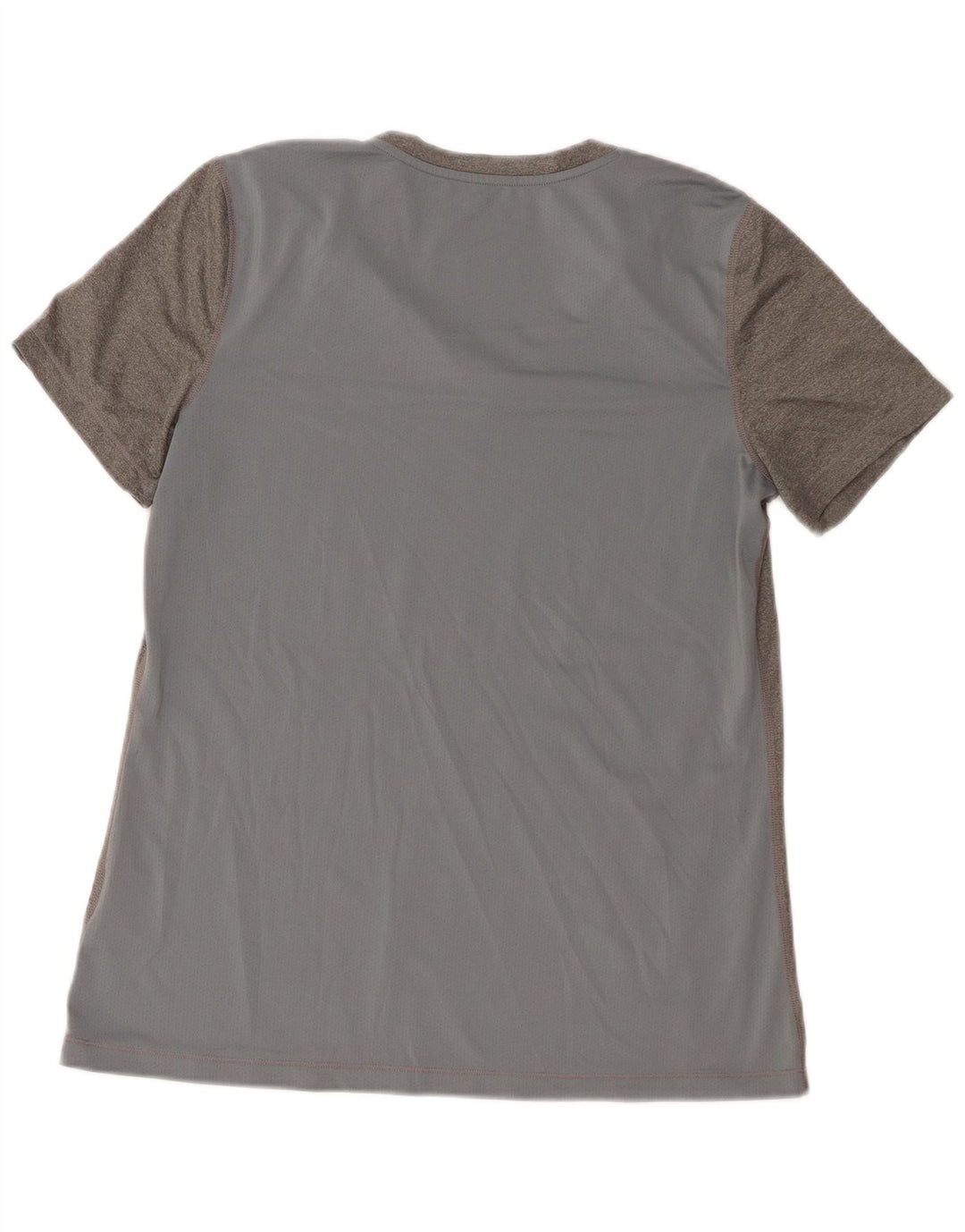T-shirt Nike Dri Fit da donna, taglia UK 14, grande, in poliestere grigio