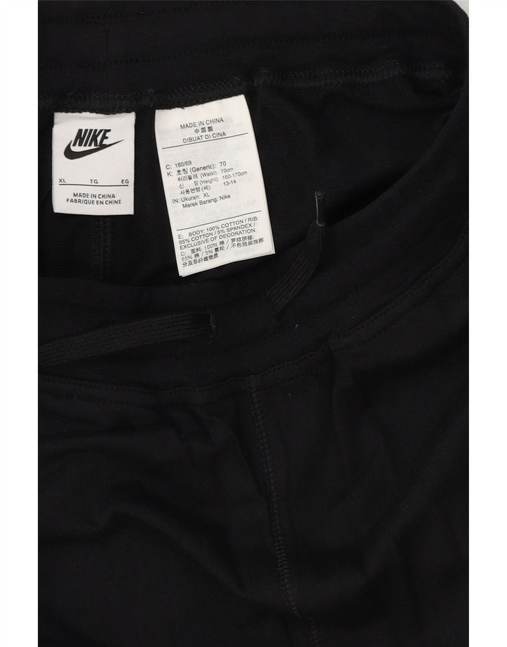 Pantaloncini sportivi grafici NIKE da uomo XL in cotone nero